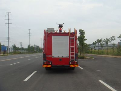 Jiangte brand automobiles JDF5163GXFSG50 Water tank fire truck