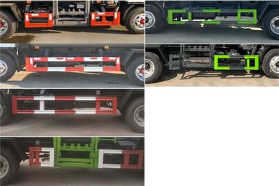 Cheng Liwei  CLW5040ZZZ6CS Hydraulic Lifter Garbage truck 