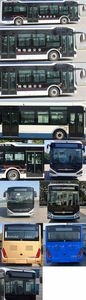 Zhongtong Automobile LCK6108EVG3A13 Pure electric city buses