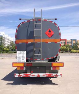 Huachang brand automobiles QDJ9409GRY Flammable liquid tank transport semi-trailer