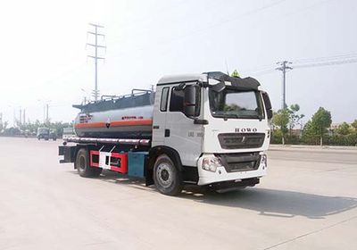 Hua Wei Chi Le  SGZ5180GFWZZ6T5 Tank transport vehicle for corrosive substances