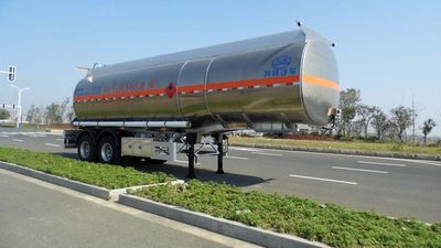 Xingyang  XYZ9359GYY Aluminum alloy oil transport semi-trailer