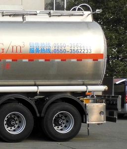 Xingyang  XYZ9359GYY Aluminum alloy oil transport semi-trailer