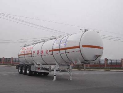 CIMC ZJV9409GHYTHA Chemical liquid transportation semi-trailer