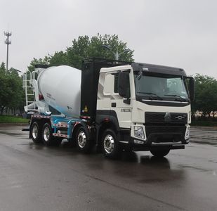 Haowo  ZZ5317GJBV3067Z12SEV Electric exchange type pure electric concrete mixing and transportation vehicle