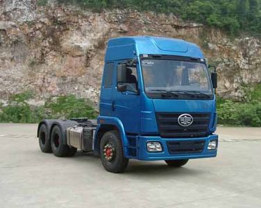 Jiefang Automobile CA4255P2K2E3T1A92 Flat head semi-trailer tractor