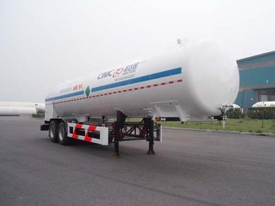 Saint Dayin  SDY9340GDYY Low temperature liquid transport semi-trailer