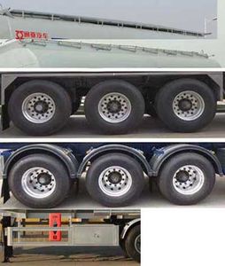 Tongyada  CTY9406GYY Aluminum alloy oil transport semi-trailer