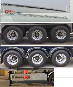 Tongyada  CTY9406GYY Aluminum alloy oil transport semi-trailer