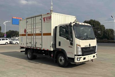 Hua Wei Chi Le  SGZ5040XRQZZ6 Flammable gas box transport vehicle