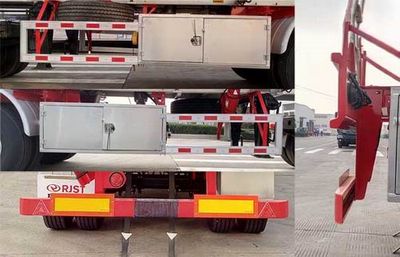 Ruijiang  WL9350GYYA Aluminum alloy oil transport semi-trailer