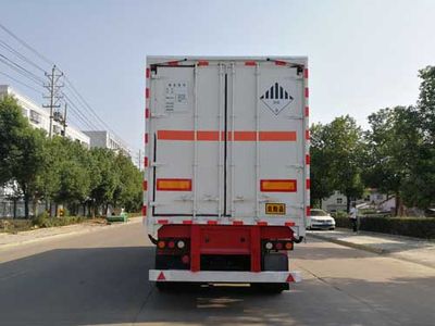 Chusheng  CSC9401XZW Miscellaneous dangerous goods box transport semi-trailer