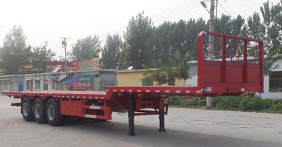 Junhua Xing brand automobiles LJH9400TPBE Flat transport semi-trailer