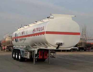 Mastercard SDW9404GRY Aluminum alloy flammable liquid tank transport semi-trailer