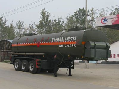 Cheng Liwei  CLW9407GRY Flammable liquid tank transport semi-trailer