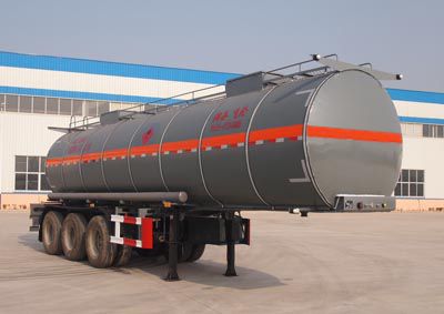 Jingyanggang  SFL9404GRY Flammable liquid tank transport semi-trailer