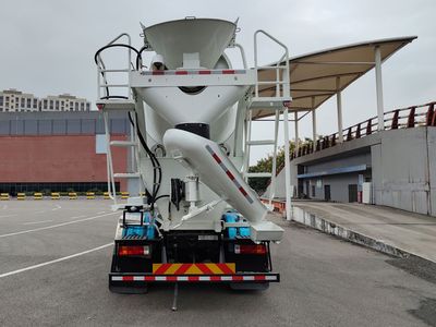 Remote license plate car HN5310GJBN22C5BEVY Electric exchange type pure electric concrete mixing and transportation vehicle