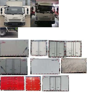 Jiangling Motors JX5045XXYTG25 Box transport vehicle