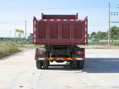 Jiefang Automobile CA3253P2K14T Flat head diesel dump truck