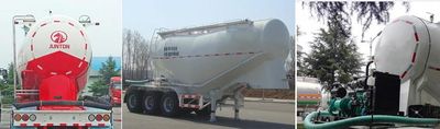 Juntong  JF9405GXHA Lower ash semi-trailer