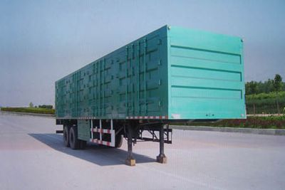 Luquan  JZQ9340XXY Box transport semi-trailer