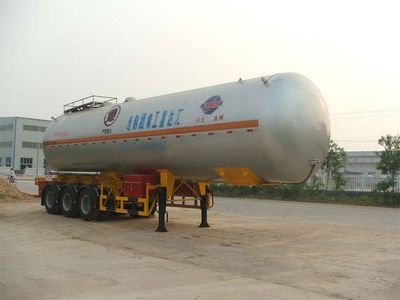 Huida brand automobiles YHD940AGYQ Semi trailer for liquefied gas transportation