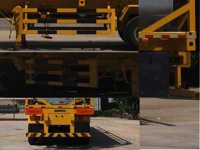 Qilin  QLG9403GHYK Frame tank type chemical liquid transportation semi-trailer