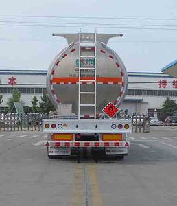 Shengrun  SKW9404GRYB Aluminum alloy flammable liquid tank transport semi-trailer