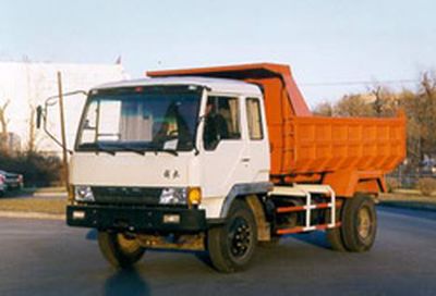 Jiefang Automobile CA3155P1K2 Flat head diesel dump truck