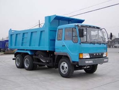 Jiefang Automobile CA3226P1K2T1A80 Flat head diesel dump truck