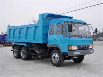 Jiefang Automobile CA3226P1K2T1A80 Flat head diesel dump truck