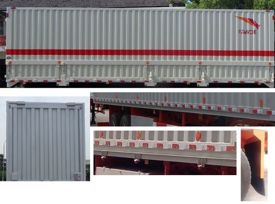 Phoenix  FXC9350XYK Wing opening box semi-trailer