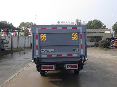 Huatong brand automobiles HCQ5036CTYBJ5 Barrel garbage transport vehicle