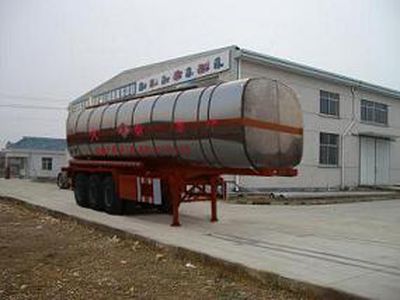 Zhongshang Automobile ZL9402GHY Chemical liquid transportation semi-trailer