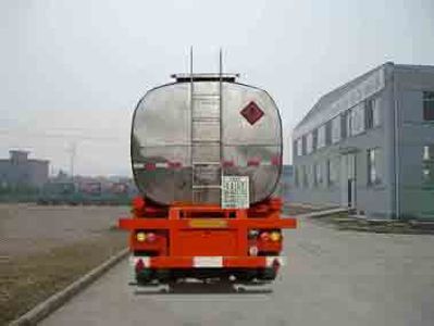 Zhongshang Automobile ZL9402GHY Chemical liquid transportation semi-trailer