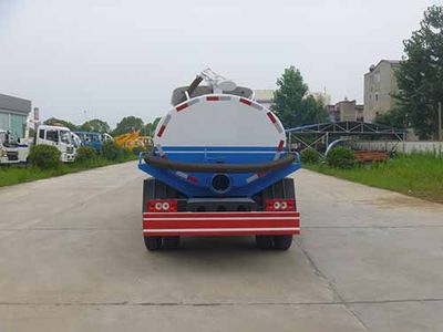 Huatong brand automobiles HCQ5089GXEBJ Septic suction truck