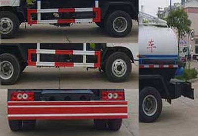 Huatong brand automobiles HCQ5089GXEBJ Septic suction truck