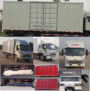 Jianghuai brand automobiles HFC5063XXYP71K1D1V Box transport vehicle