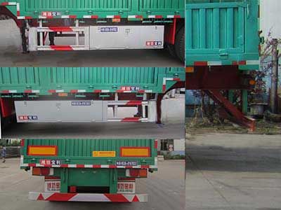 Tuoshan  WFG9404CCY Gantry transport semi-trailer