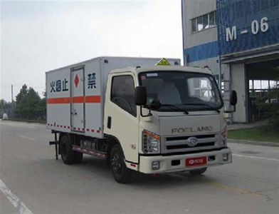 Foton  BJ5043XRQS1 Flammable gas box transport vehicle