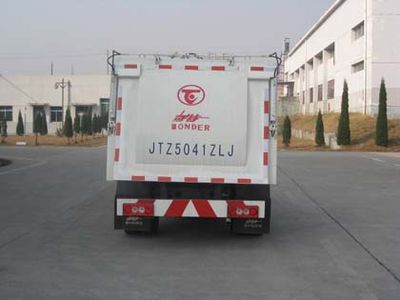 Unique  JTZ5041ZLJ Sealed self dumping garbage truck