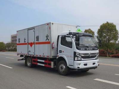 Jiangte brand automobiles JDF5120XRYE6 Flammable liquid box transport vehicle