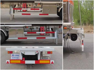 Luping Machinery LPC9400GRYS Aluminum alloy flammable liquid tank transport semi-trailer