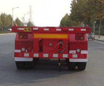 Hongyu  HYJ9400TWY Transport semi-trailer of dangerous goods tank frame