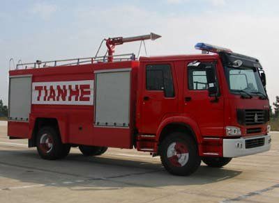 Tianhe  LLX5193GXFPM80H Foam fire truck