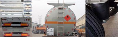 Ruijiang  WL9408GRYB Flammable liquid tank transport semi-trailer