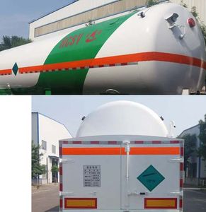 Changhua  HCH9401GDYC Low temperature liquid transport semi-trailer