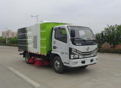 Huatong brand automobiles HCQ5075TSLEQ6 Road sweeper