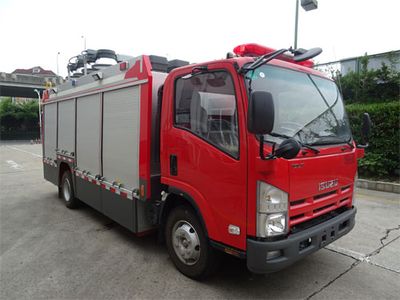 Jinsheng Shield Automobile JDX5080TXFZM50W5 Lighting fire truck