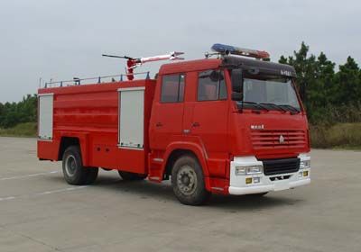 Tianhe  LLX5160GXFPM60W Foam fire truck